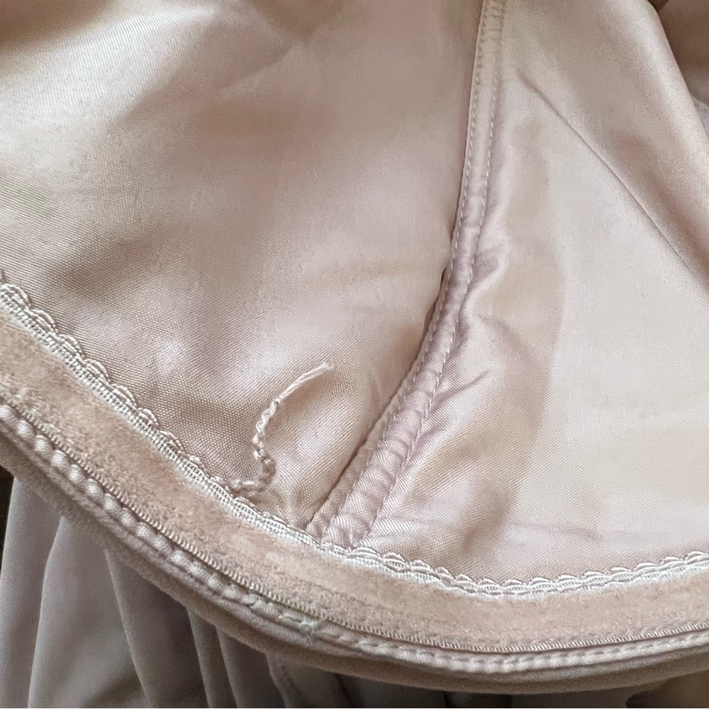 Jenny Yoo Pale Antique Pink Bridal Full Length Flowy Strapless Dress.  Size 8 - Picture 7 of 16
